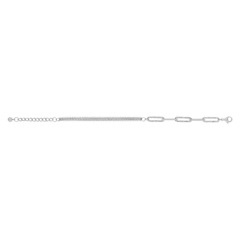 Bracelet acier 22 cm - vue 2