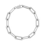 Bracelet acier 20 cm - vue 1