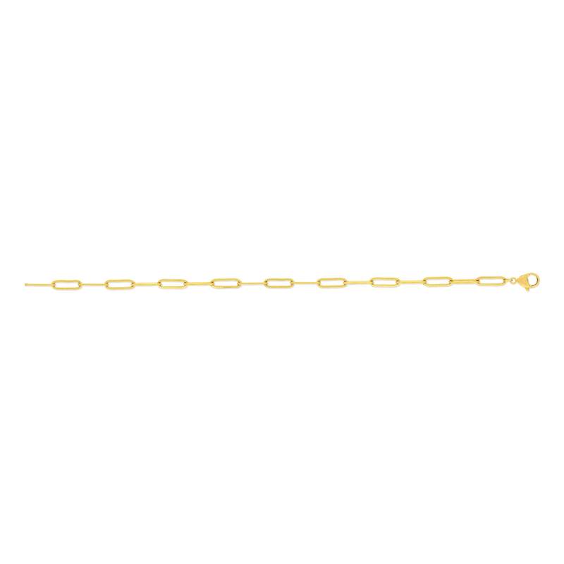 Bracelet acier jaune 20 cm - vue 2