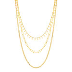 Ketting van verguld staal 45 cm - bekijk 2