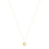 Collier or jaune 375, perles de culture de Chine. Longueur 45 cm. - vue V2