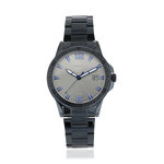 Montre homme acier bleu - vue 1