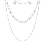 Collier acier 45 cm - vue 2