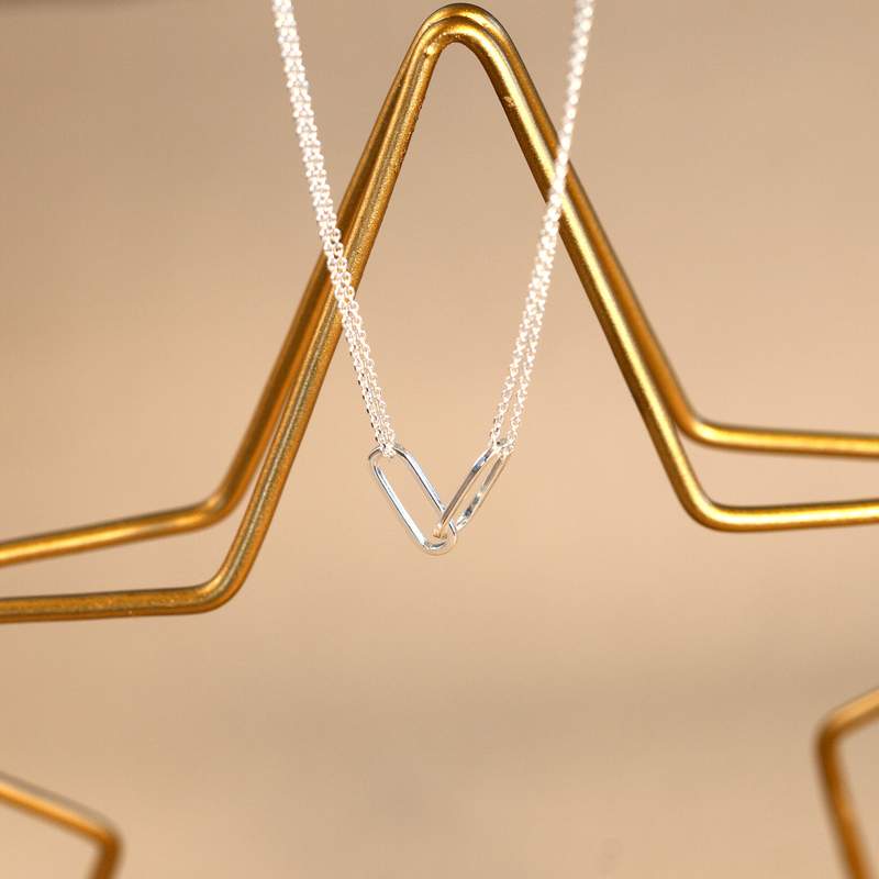 Collier argent 925 45 cm - vue D1