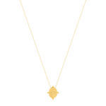 Collier plaque or etoile - vue D1