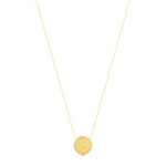 Collier plaque or medaille - vue 2