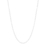 Collier argent 925 maille grain de café 42 cm - vue 2
