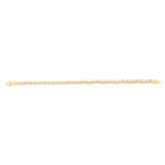 Bracelet or 375 3 tons 18 cm - vue 1