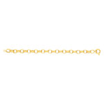 Bracelet yellow gold 750 19 cm - view 2