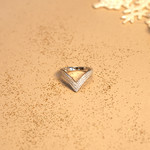 Bague argent 925 zirconias - vue D1