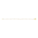Bracelet or jaune 375 perles de culture de chine 19 cm - vue 2