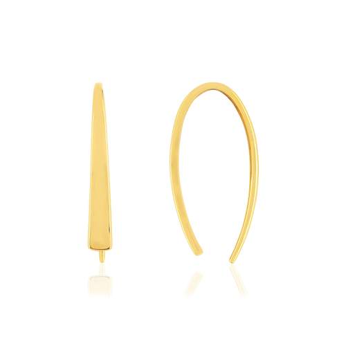 Boucles d'oreilles or jaune 375