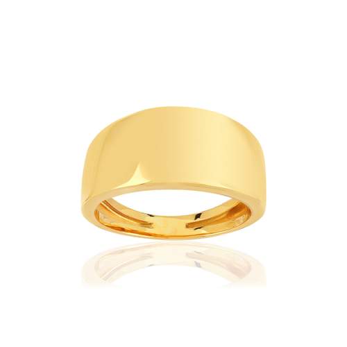 Bague or jaune 375