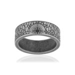 Bague acier. - vue 1