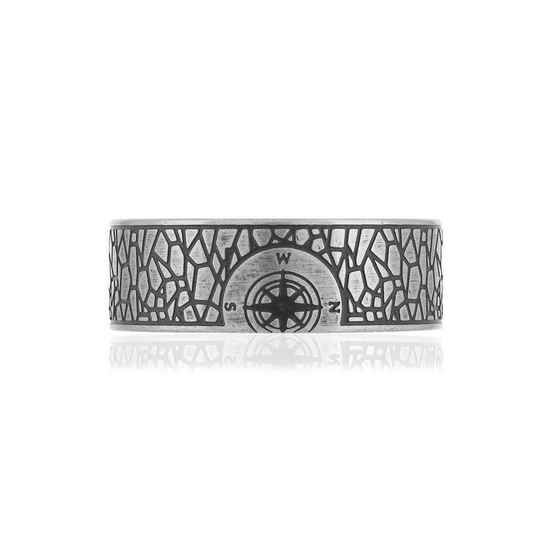 Bague acier. - vue 3