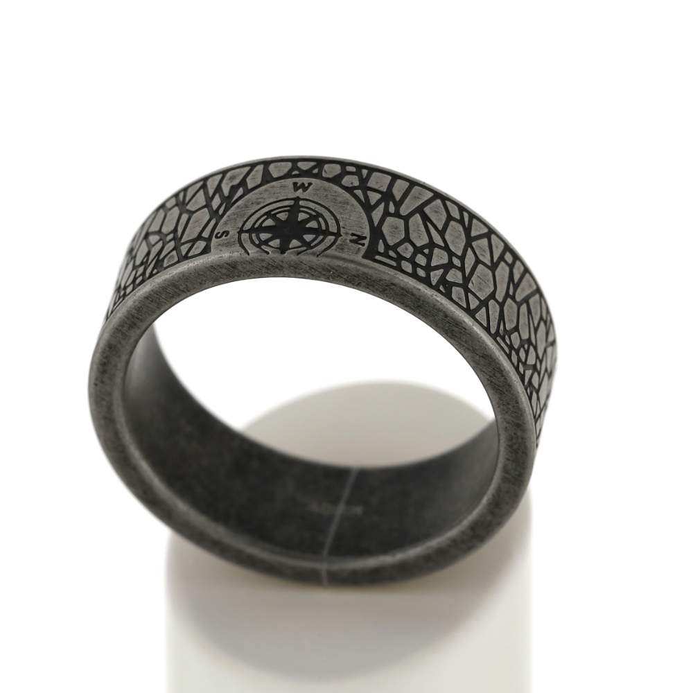 Bague acier. - vue 2