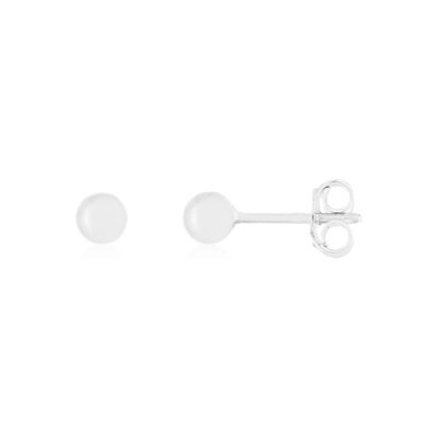 Boucles d'oreilles argent 925, boule - vue 1