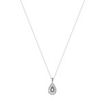 Collier argent 925 marcassites 40 à 45 cm - vue 2