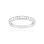 ALLIANCE or 750 blanc diamants - vue 1