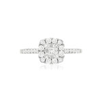 750 witgouden diamanten ring - bekijk 3