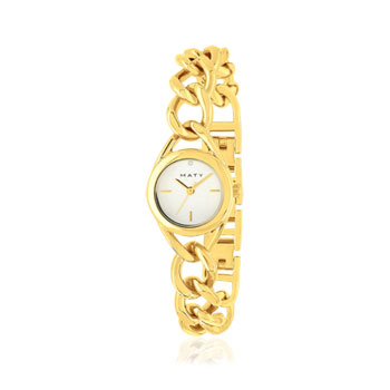 Éclat doré - Golden ladies' watch