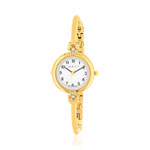 Montre femme dorée - vue 1