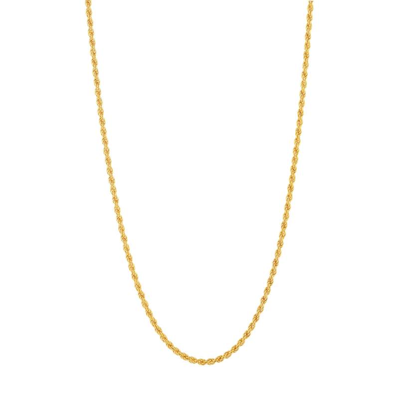 50 cm gold plate rope chain - view 2
