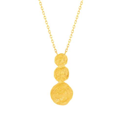 Collier plaqué or 45 cm
