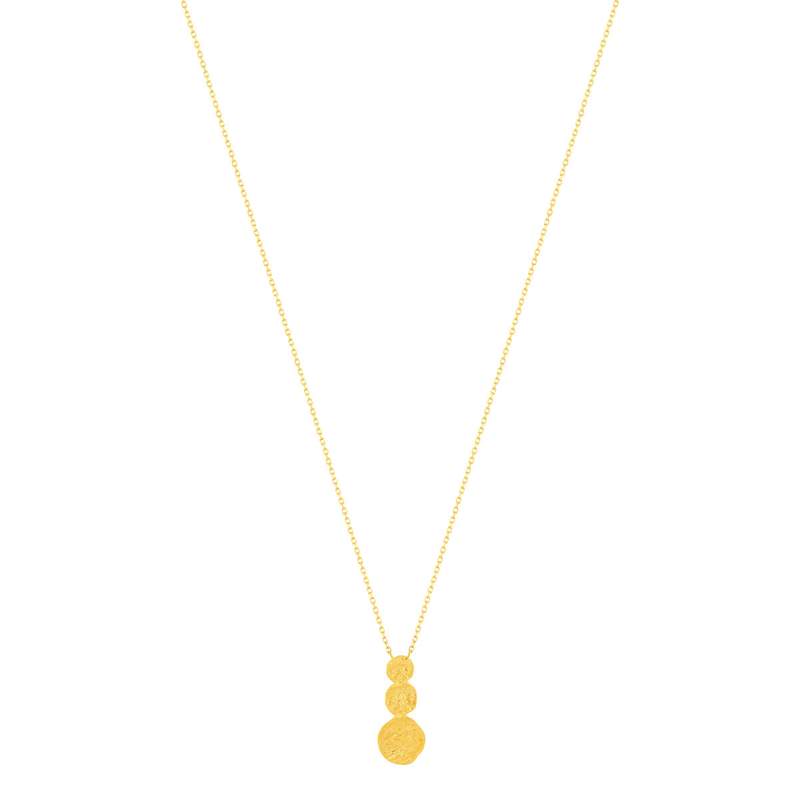 Collier plaqué or 45 cm - vue 2