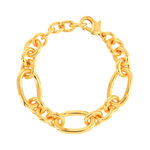 Bracelet plaqué or 20 cm - vue 1