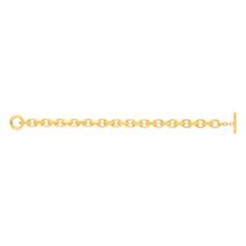 19 cm vergulde armband