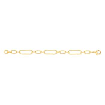 Gold-plated bracelet 20 cm
