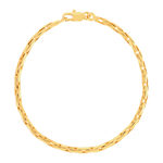 Bracelet plaqué or 18 cm - vue 1