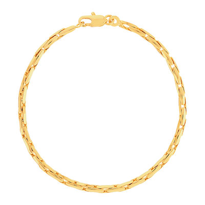 18 cm vergulde armband