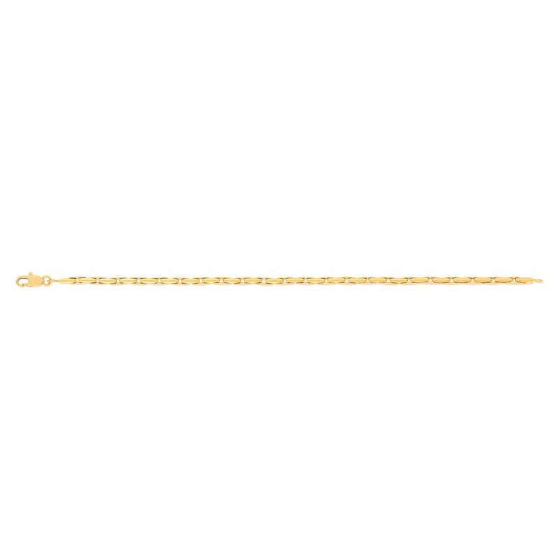 Bracelet plaqué or 18 cm - vue 2