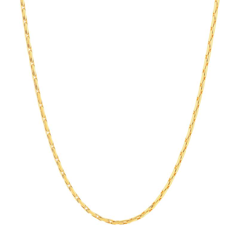 Collier plaqué or 45 cm - vue 2