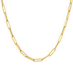 Collier or jaune 375 50 cm - vue 1