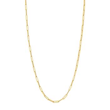 Yellow gold necklace 375 50 cm