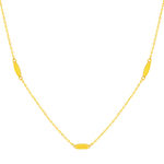 Collier or 375 jaune 45 cm - vue 1