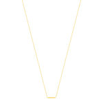 Collier or 375 jaune, motif boules 45 cm - vue 2