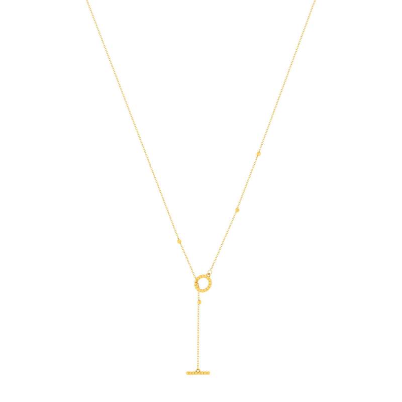 Collier or 375 jaune 45cm - vue 2