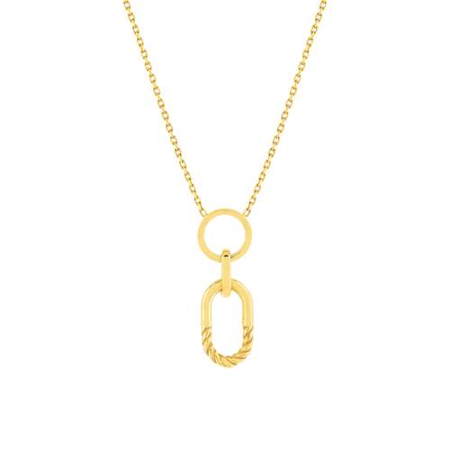 Collier or 375 jaune 45 cm