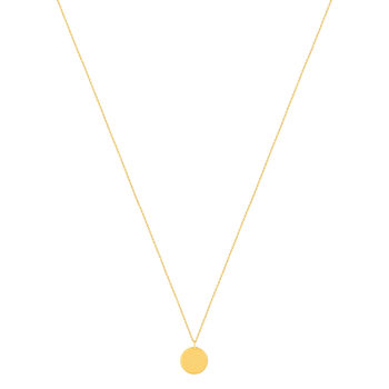 Gold necklace 375 yellow 45cm