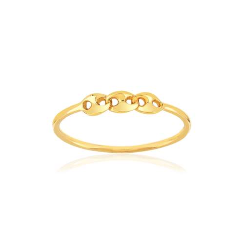 Geel 375 gouden ring