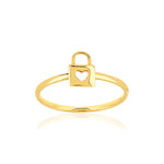 Bague or 375 jaune - vue 1