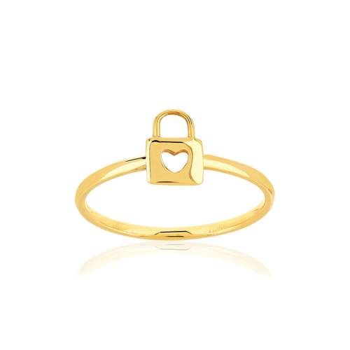 Bague or 375 jaune