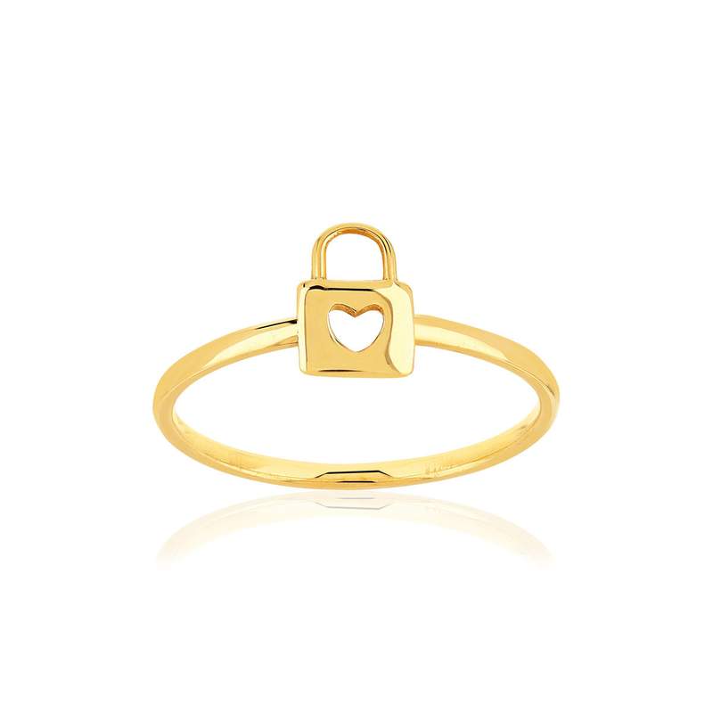 Bague or 375 jaune - vue 1