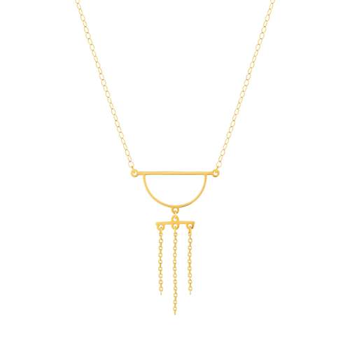 Collier or jaune 750 45 ar 42