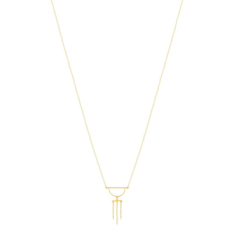 Collier or jaune 750 45 ar 42 - vue 2