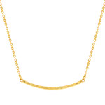 Collier plaqué or 40 à 45 cm - vue 1